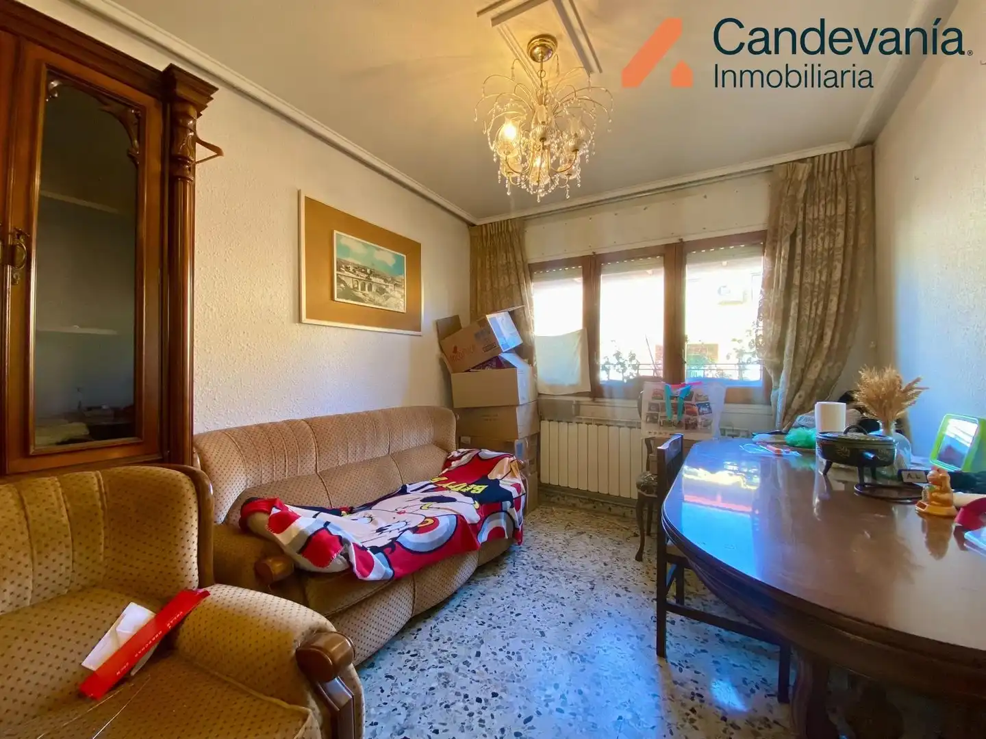Living room of Detached homes for sale in Gurrea de Gállego  with Heating and Private garden
