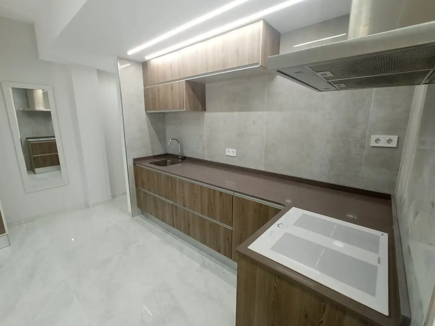 Kitchen of Flat for rent in Murcia  with Air Conditioner, Heating and Furnished