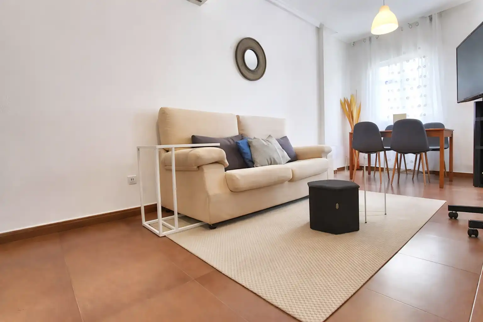 Living room of Flat for rent in Torrevieja  with Air Conditioner, Heating and Terrace
