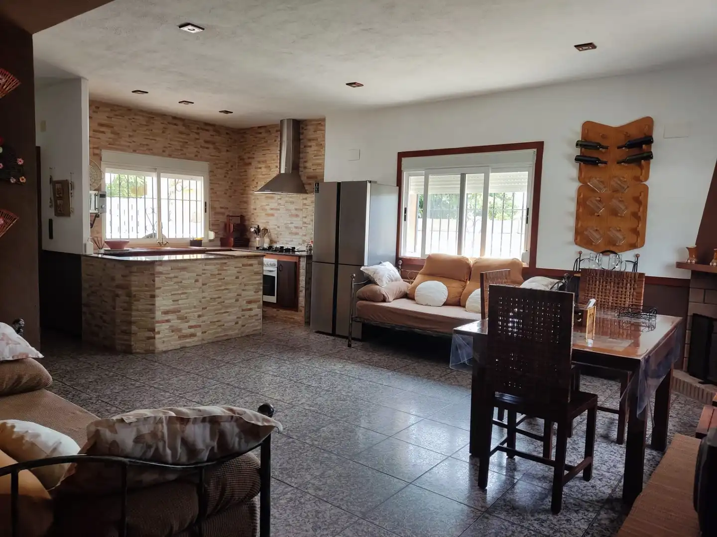 Cuina de Casa o xalet en venda en Cullera amb Aire condicionat, Jardí privat i Terrassa