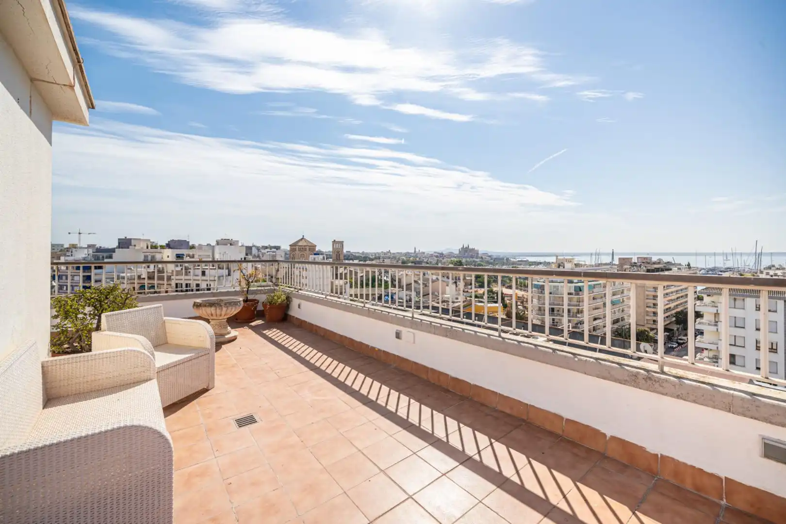 Terrassa de Àtic de lloguer en  Palma de Mallorca amb Aire condicionat, Calefacció i Terrassa