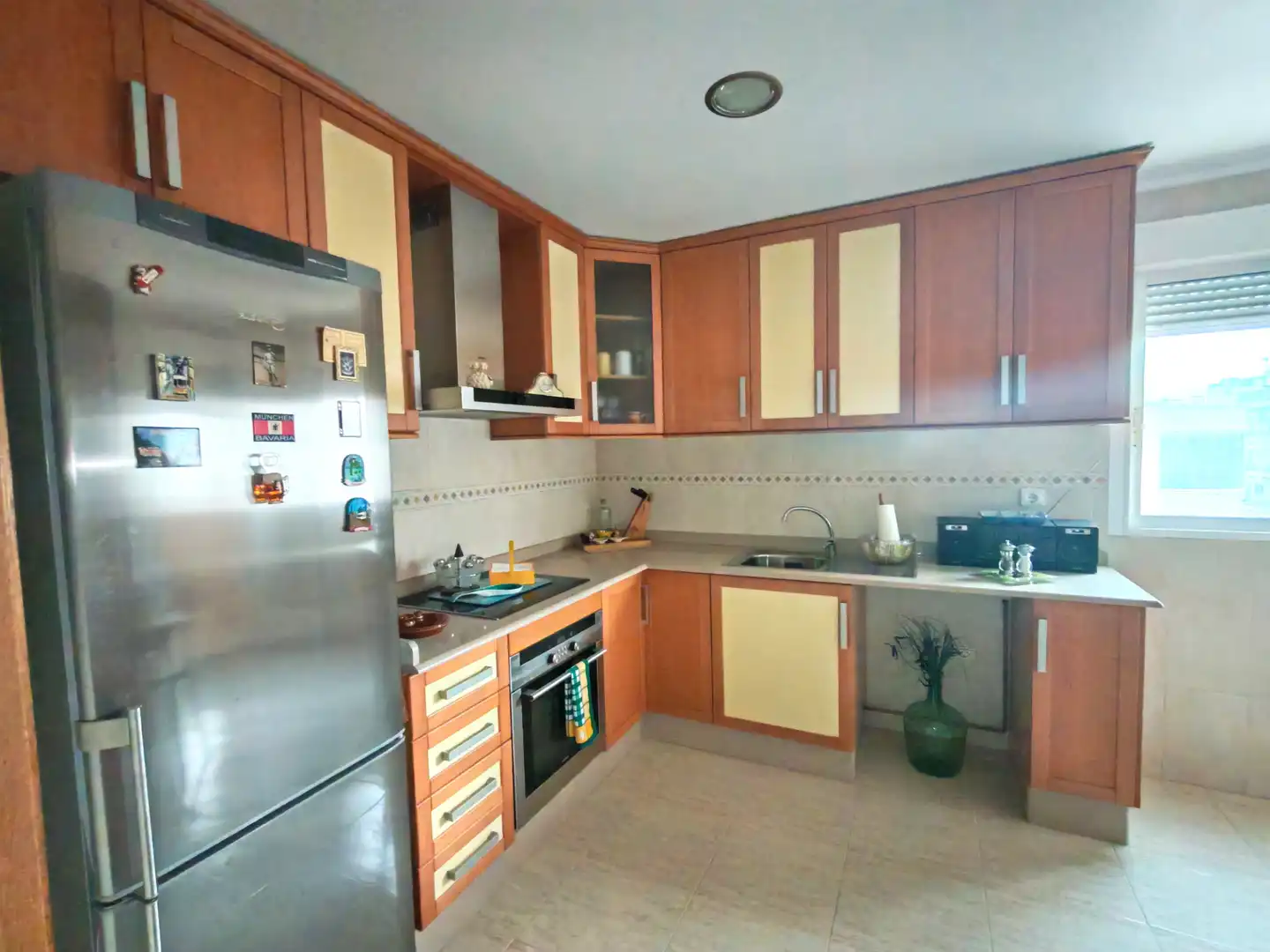 Kitchen of Attic for sale in Elche / Elx  with Air Conditioner, Terrace and Balcony