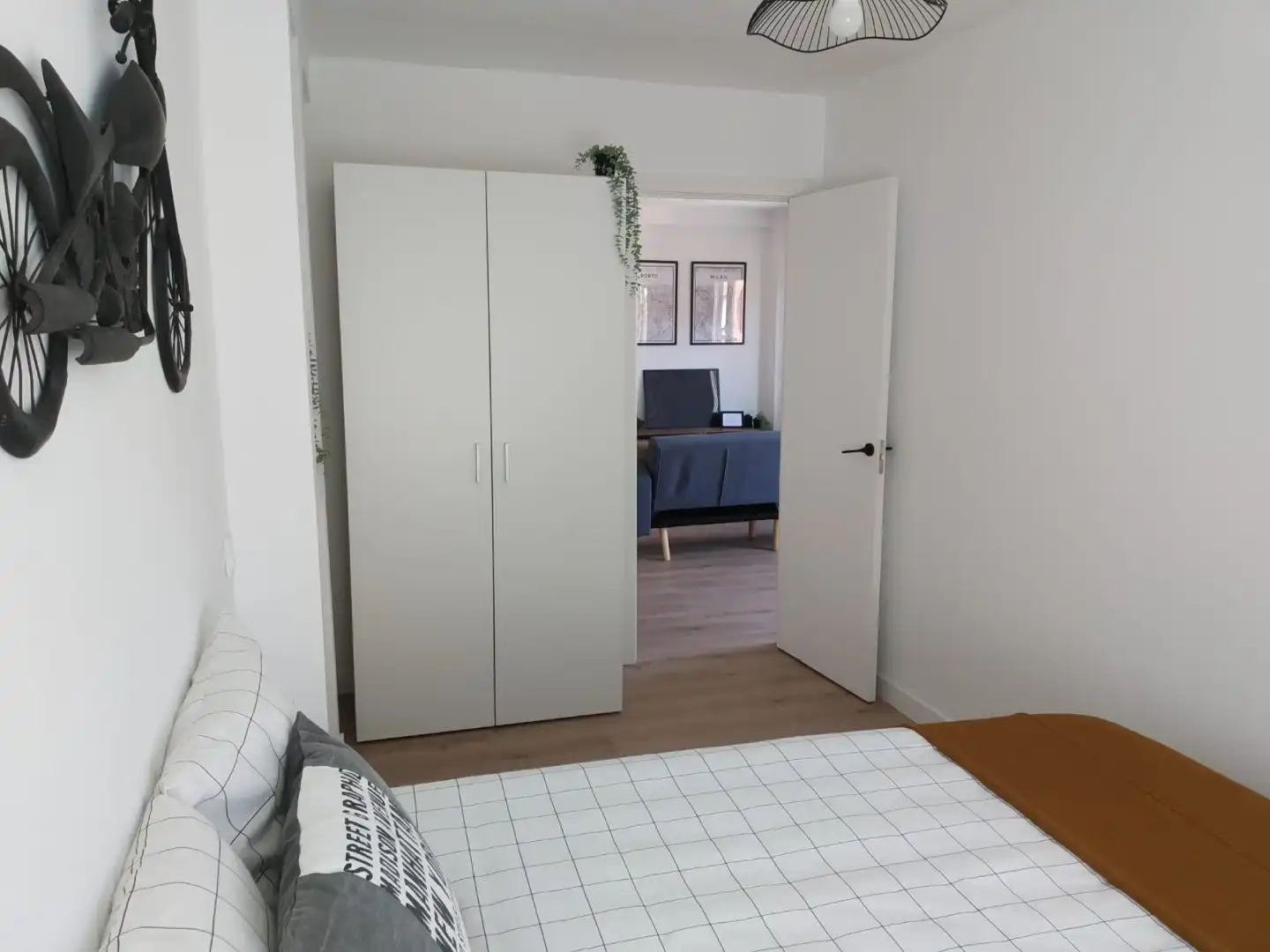 Bedroom of Flat for sale in Getafe  with Air Conditioner, Heating and Parquet flooring