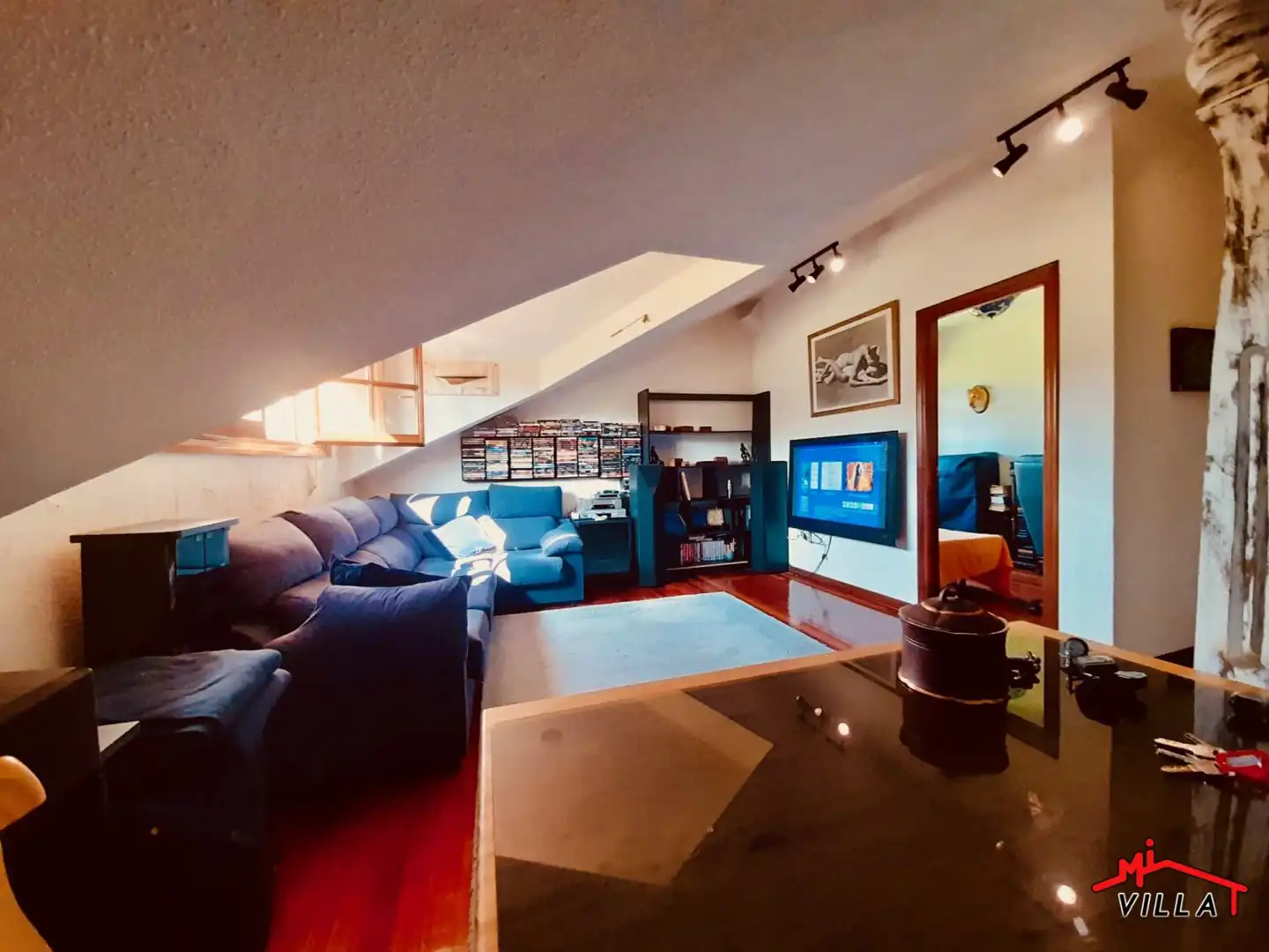 Sala d'estar de Àtic en venda en Rasines amb Calefacció