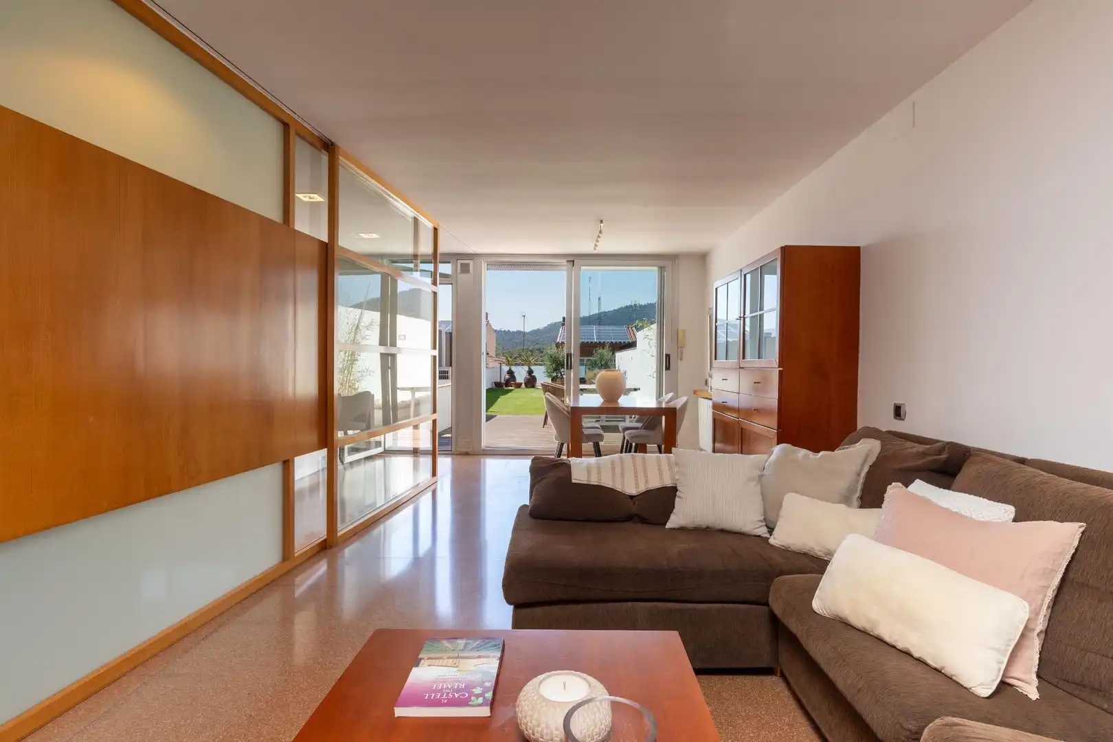 Wohnzimmer von Haus oder Chalet zum Verkauf in Viladecavalls mit Privatgarten, Terrasse und Abstellraum