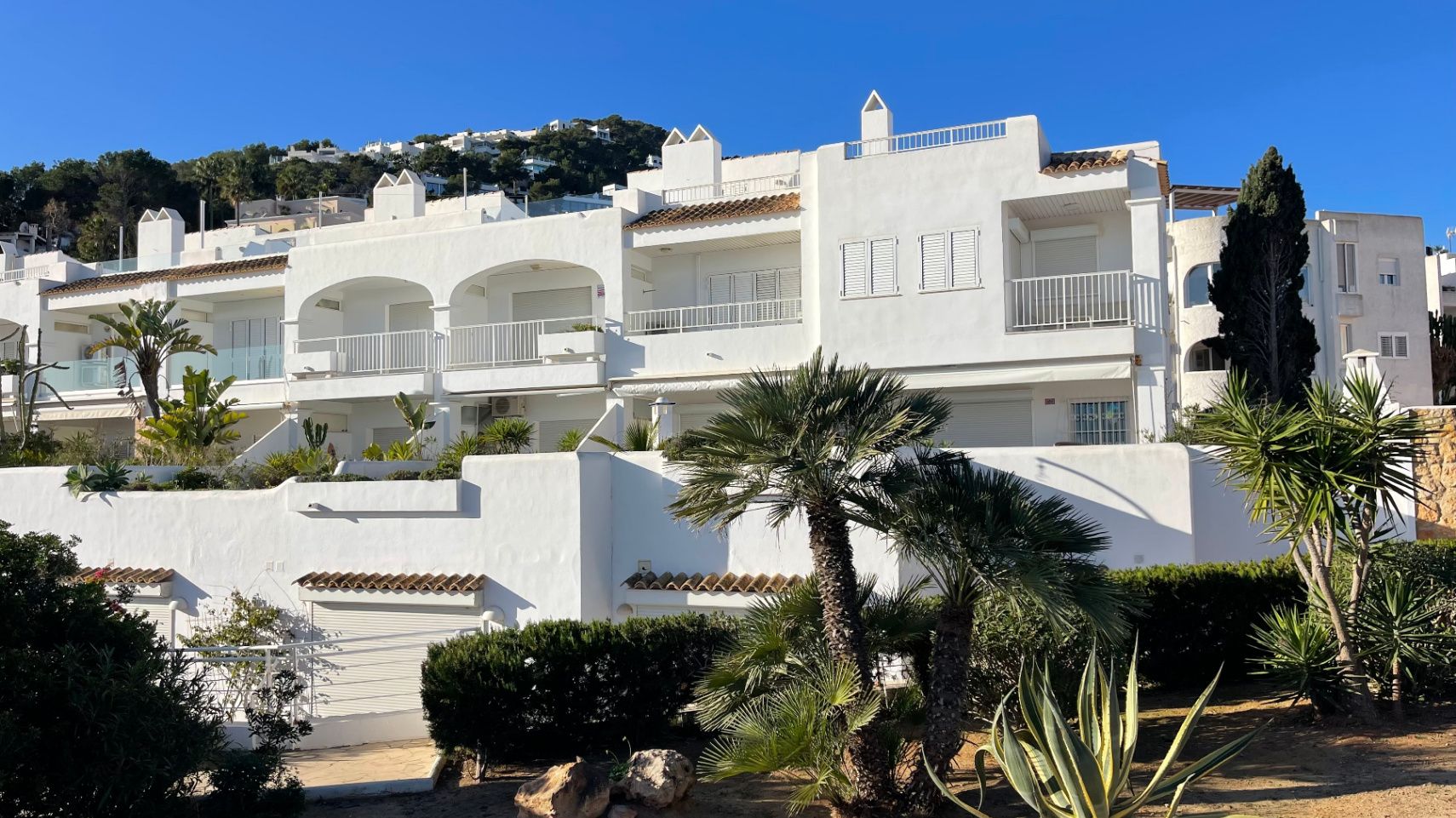 Exterior view of Apartment for sale in Santa Eulària des Riu  with Swimming Pool