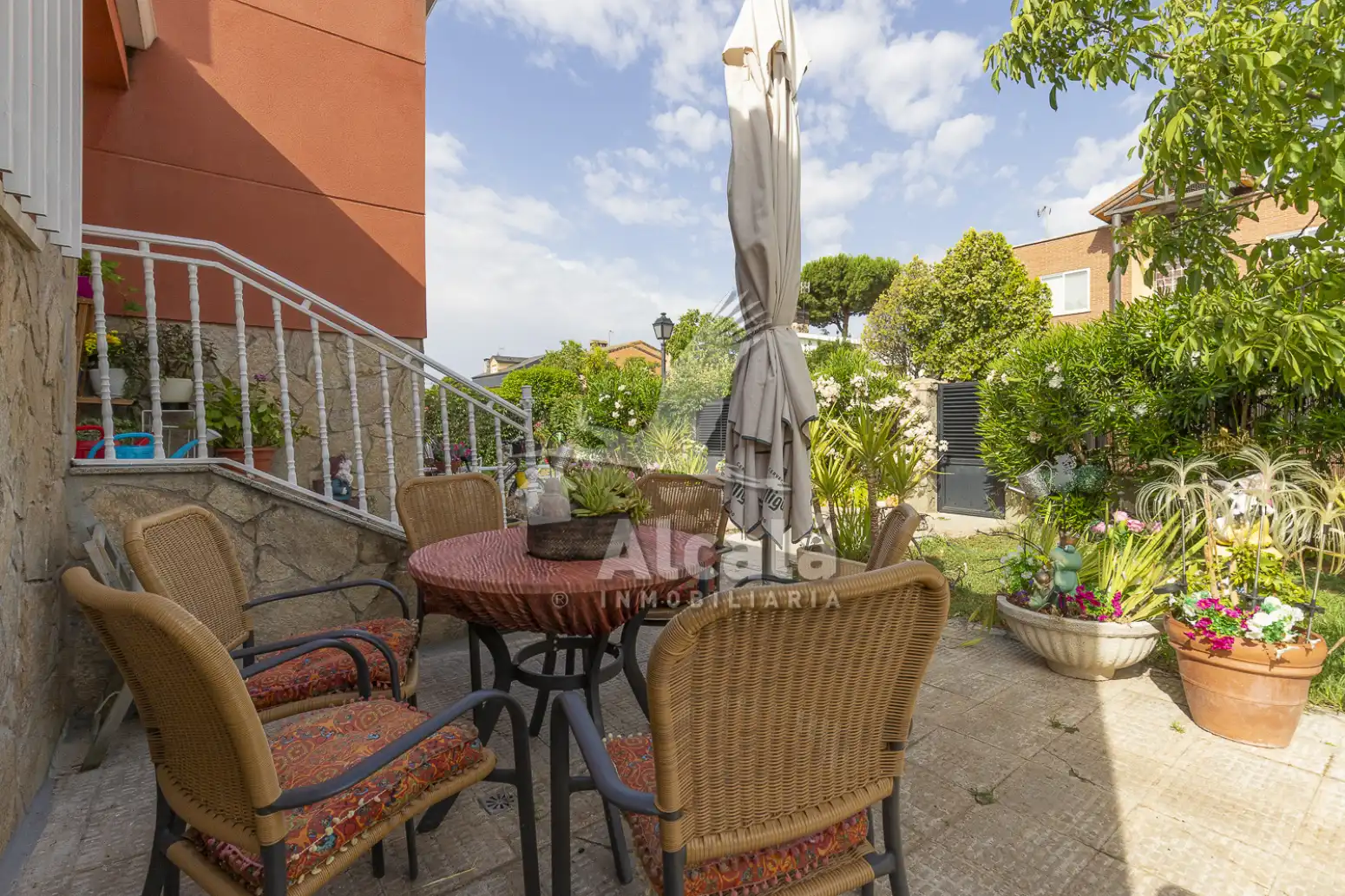 Terrace of Houses for sale in Camarma de Esteruelas  with Air Conditioner, Heating and Private garden