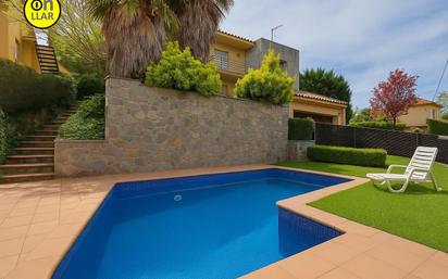 Piscina de Casa o xalet en venda en Blanes amb Jardí privat, Terrassa i Traster