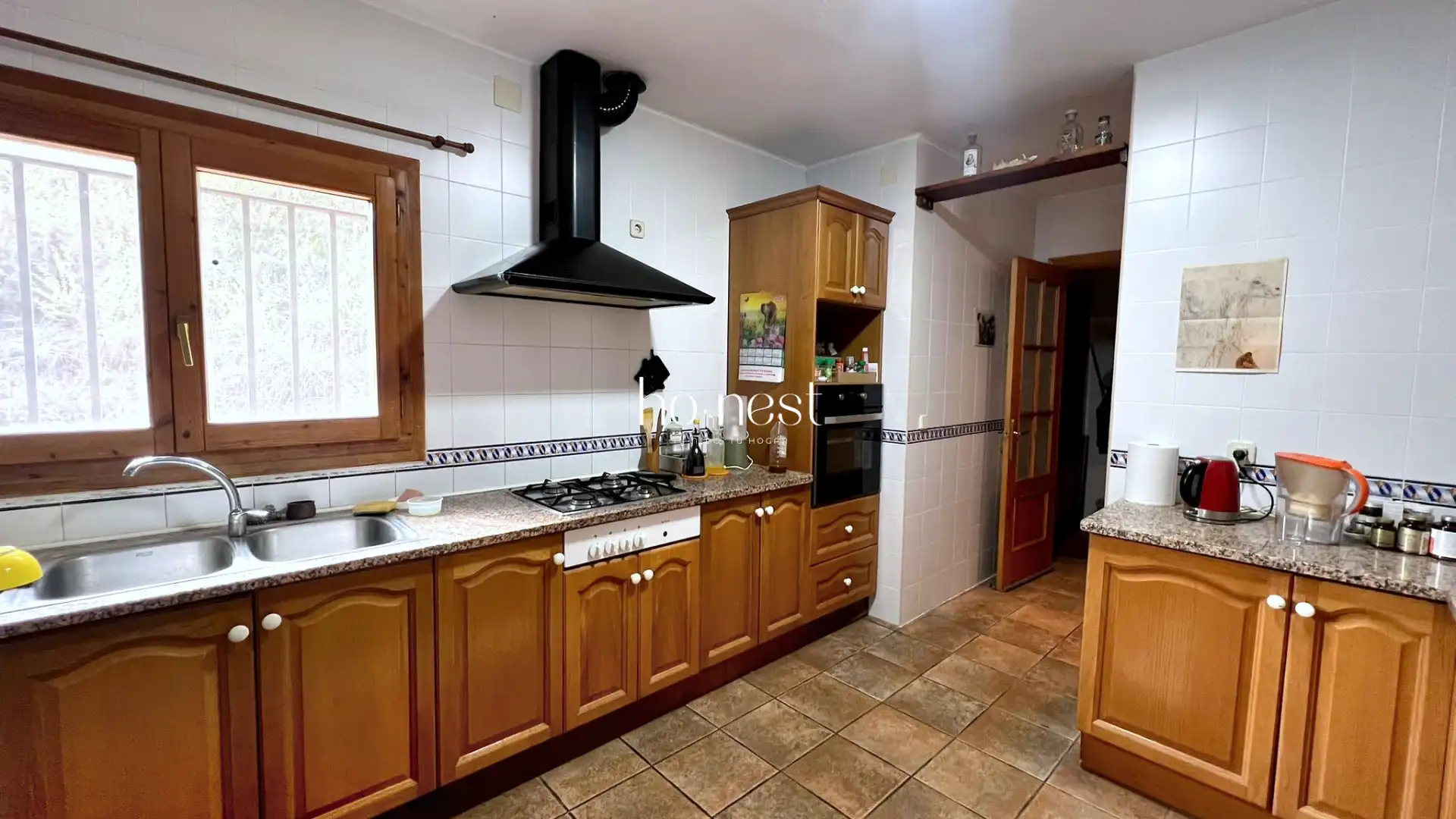 Cuina de Casa o xalet en venda en Pontons amb Calefacció, Jardí privat i Terrassa