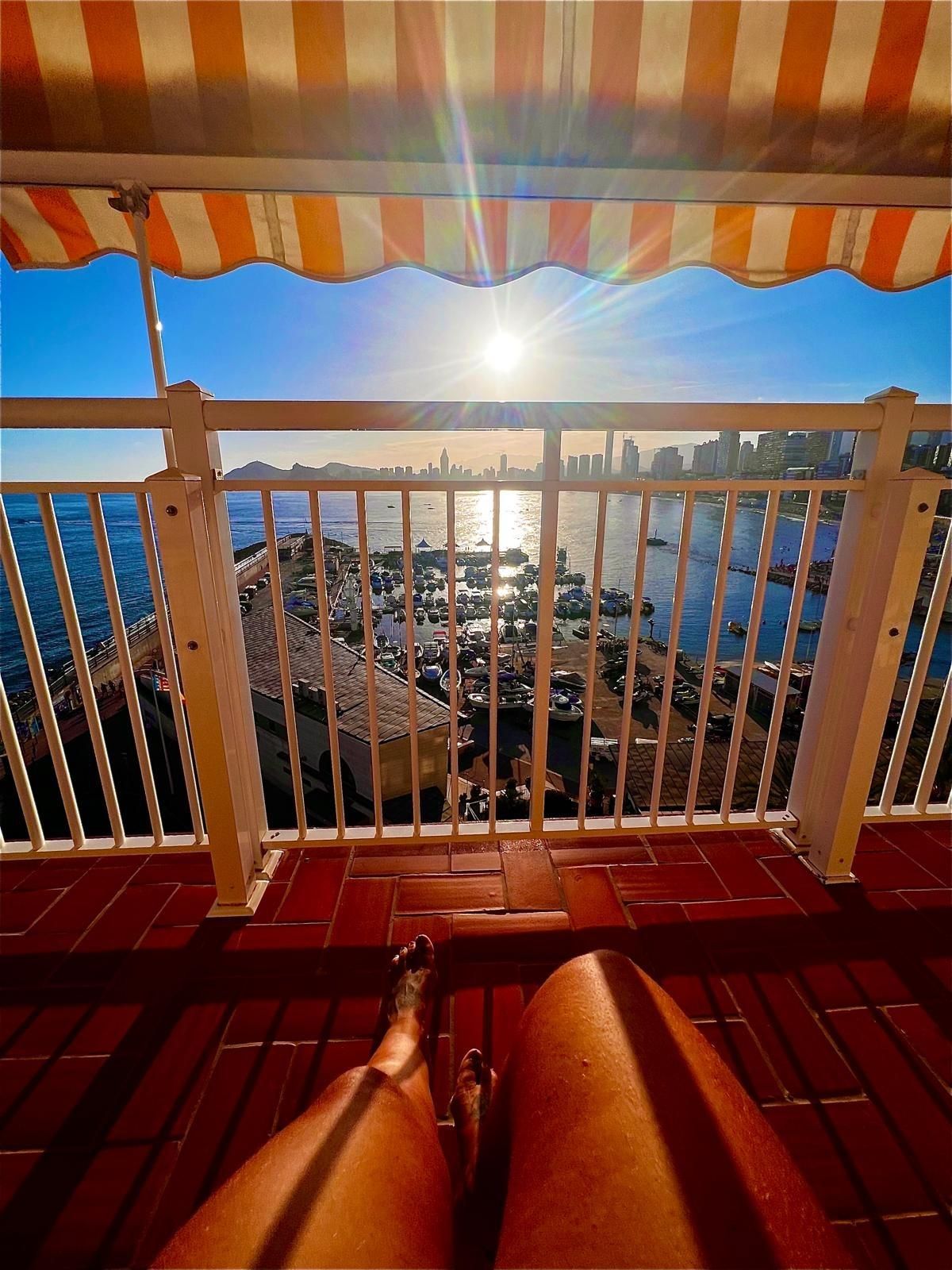 Terraza de Apartamento en venta en Benidorm con Aire acondicionado, Terraza y Amueblado