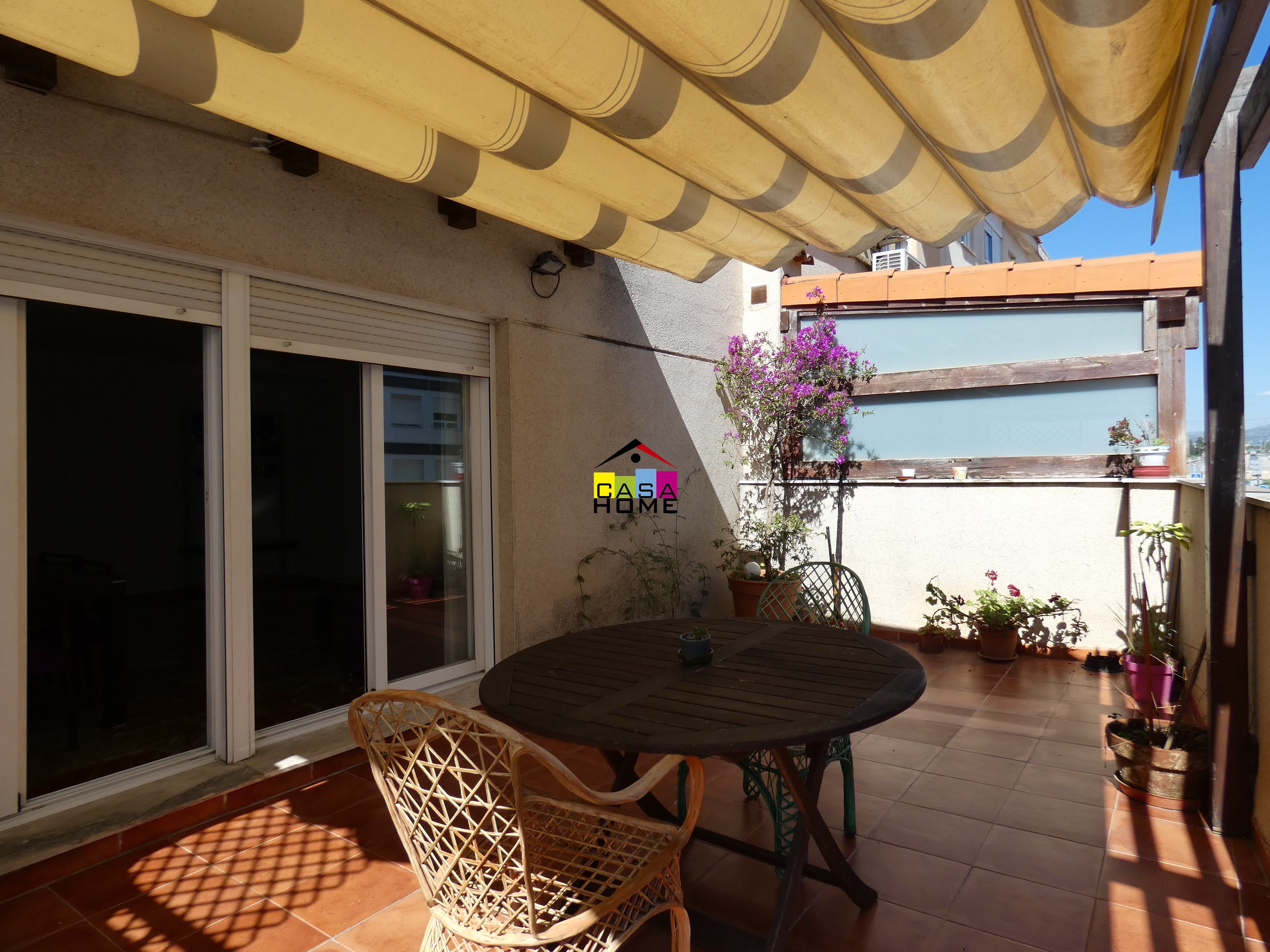 Terrassa de Casa adosada de lloguer en Castellón de la Plana / Castelló de la Plana amb Aire condicionat, Calefacció i Terrassa