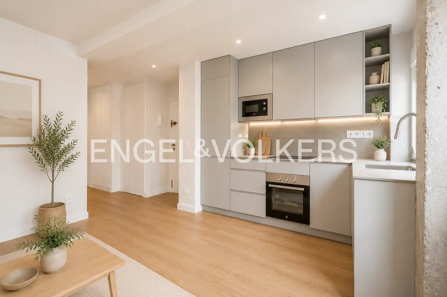 Kitchen of Flat for sale in Madrid  with Air Conditioner and Heating