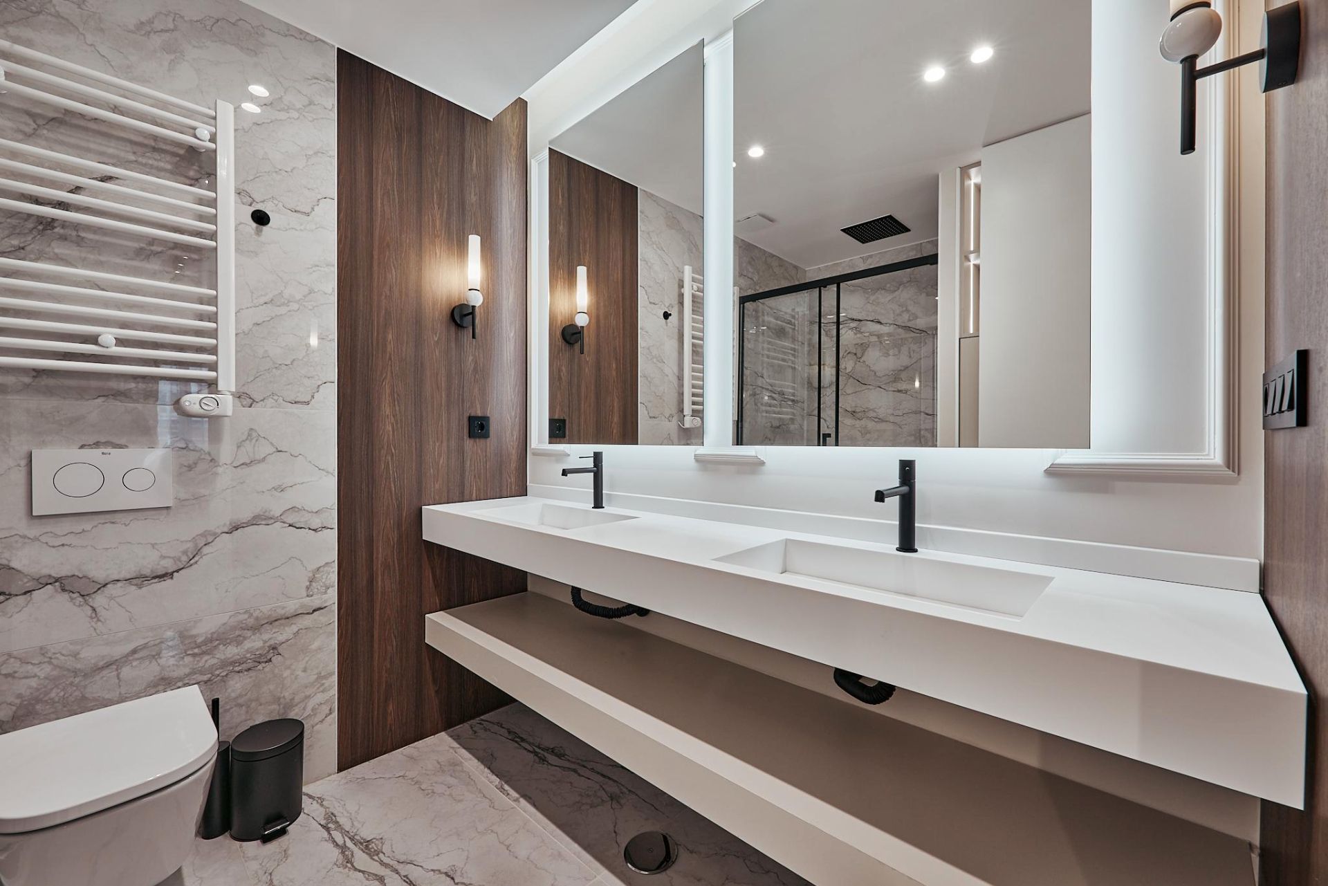 Bany de Pis en venda en  Murcia Capital amb Aire condicionat, Calefacció i Moblat