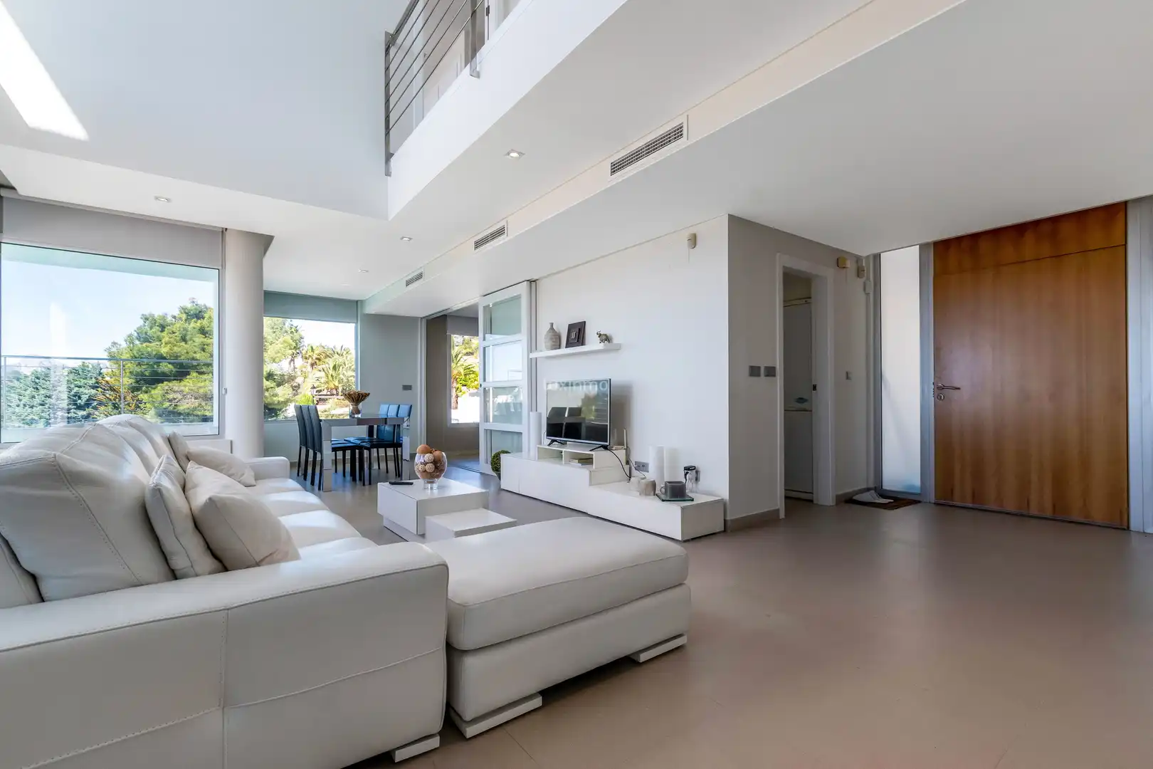 Sala de estar de Casa adosada en venta en Altea con Aire acondicionado, Jardín privado y Terraza