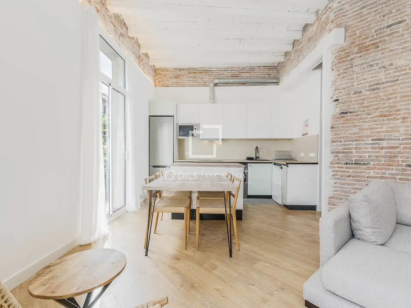 Cocina de Piso en venta en Barcelona con Aire acondicionado, Calefacción y Parquet