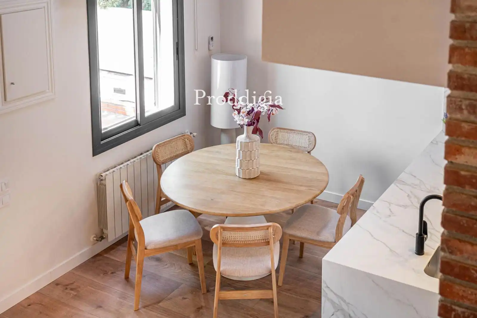 Dining room of Houses for rent in Sant Cugat del Vallès  with Air Conditioner, Swimming Pool and Alarm