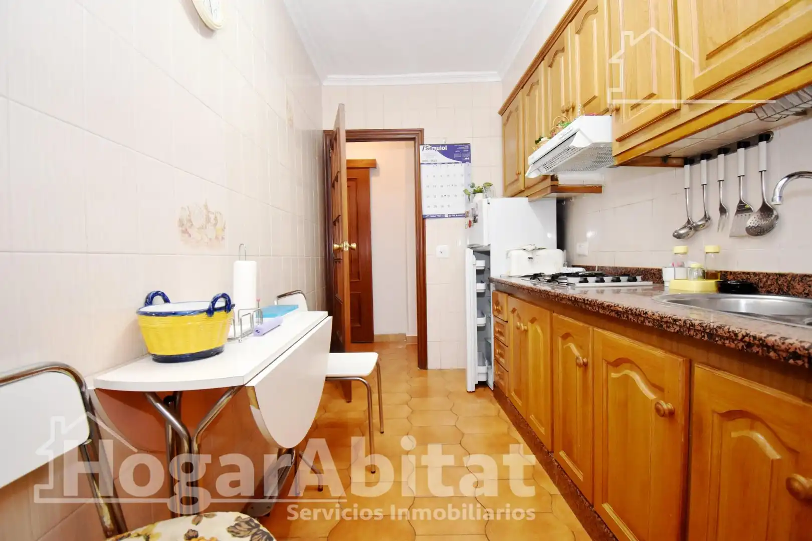 Cocina de Piso en venta en Castellón de la Plana / Castelló de la Plana con Terraza