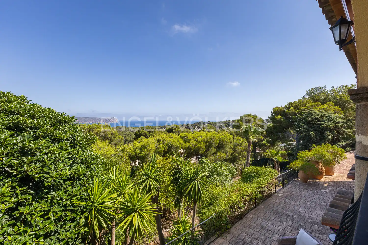 Außenansicht von Haus oder Chalet zur Miete in Jávea / Xàbia mit Klimaanlage, Heizung und Privatgarten