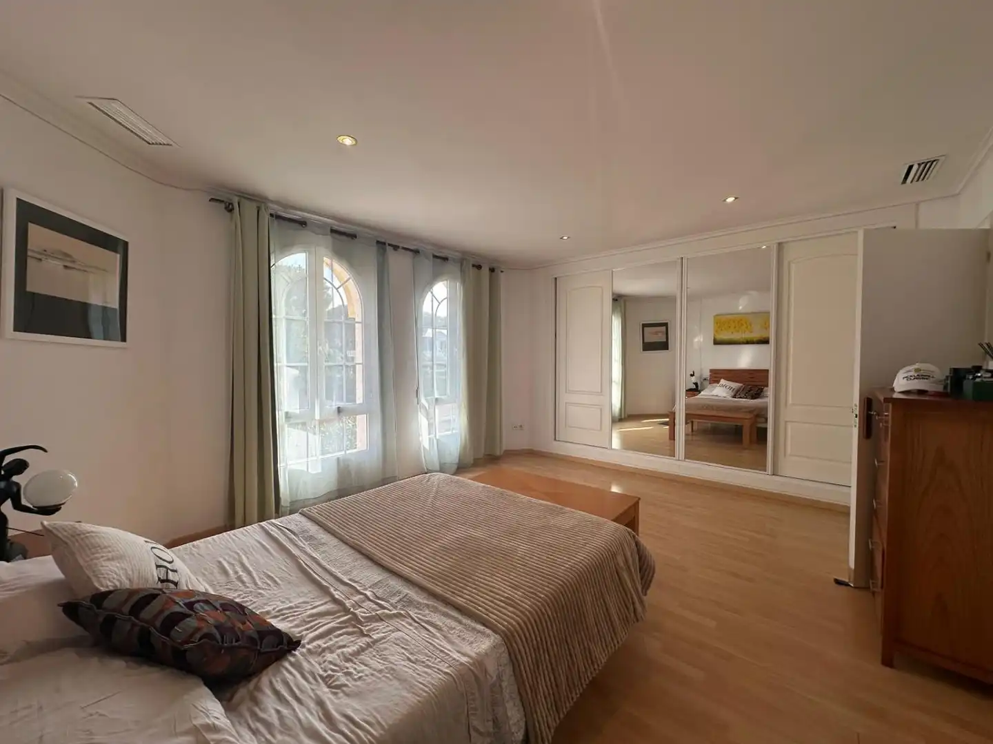 Bedroom of Houses for sale in L'Eliana  with Air Conditioner, Heating and Private garden