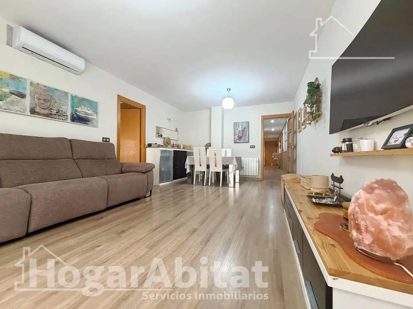 Living room of Flat for sale in Sagunto / Sagunt  with Air Conditioner and Balcony