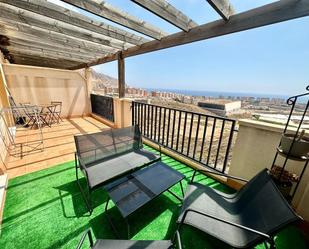 Terrace of Flat to rent in Roquetas de Mar  with Air Conditioner and Terrace