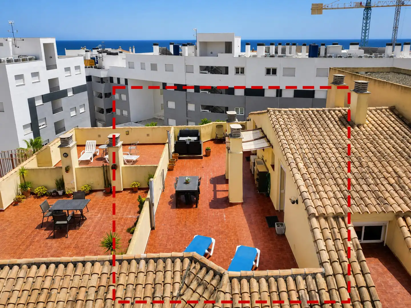 Terrace of Attic for sale in Manilva  with Air Conditioner, Terrace and Swimming Pool