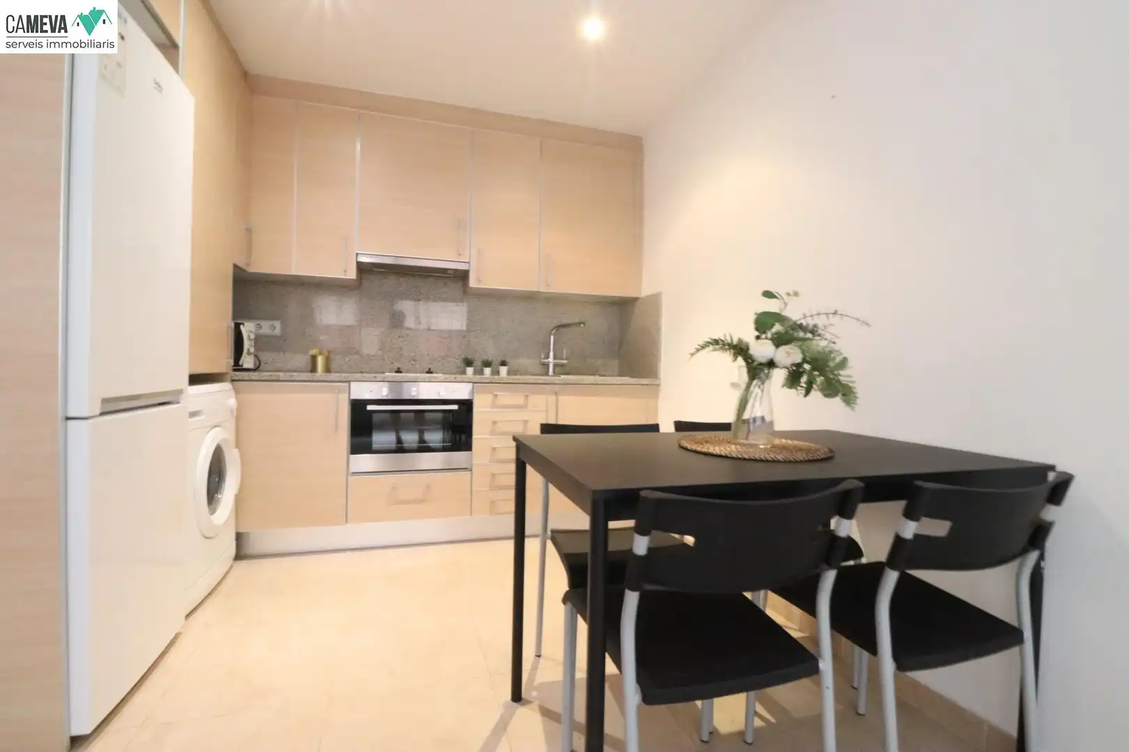 Kitchen of Ground floor for sale in Terrassa  with Air Conditioner, Heating and Furnished