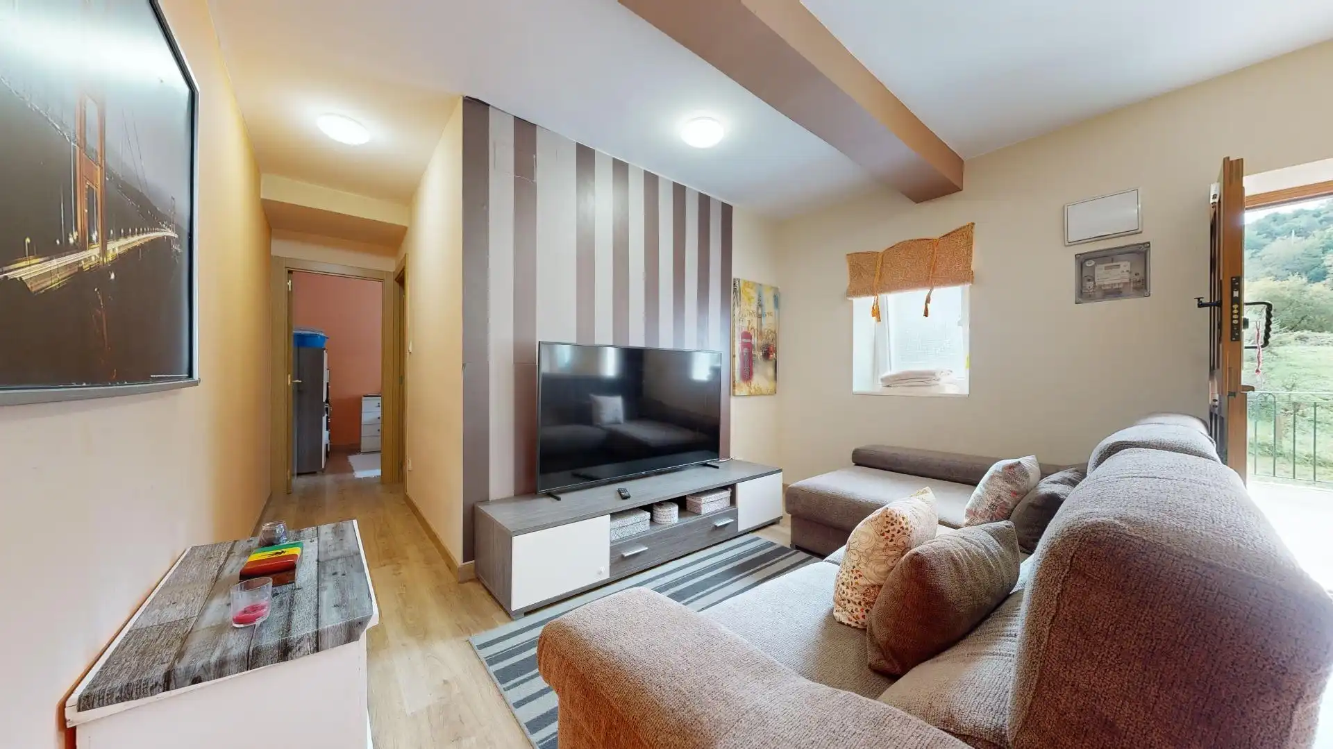 Living room of Houses for sale in Abanto y Ciérvana-Abanto Zierbena  with Heating