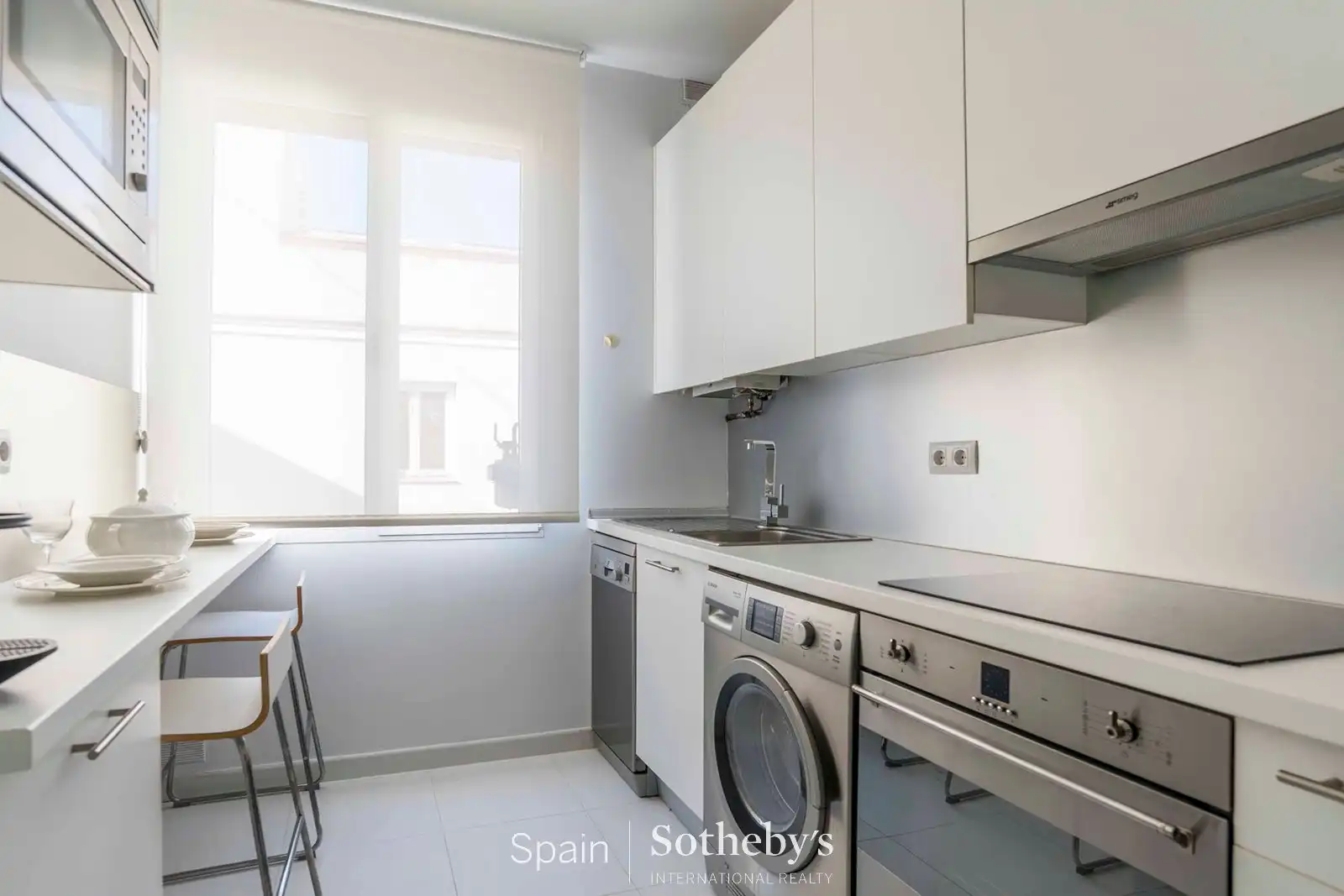 Cocina de Apartamento en venta en Madrid con Aire acondicionado, Calefacción y Trastero