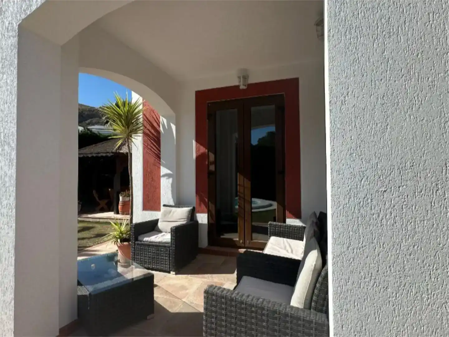 Terrassa de Finca rústica en venda en Finestrat amb Aire condicionat, Piscina i Balcó