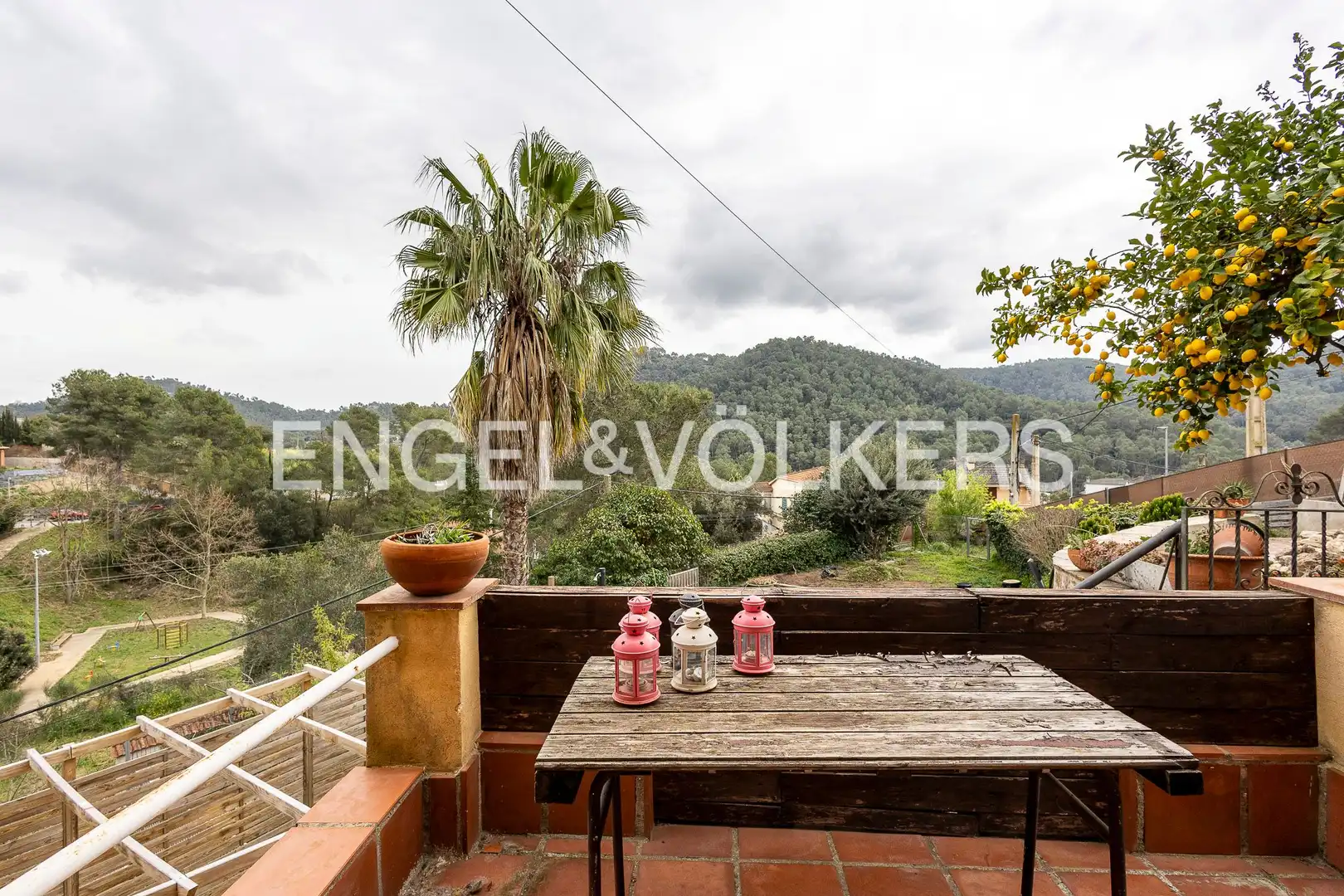 Terraza de Casa o chalet en venta en Cervelló con Calefacción, Jardín privado y Terraza