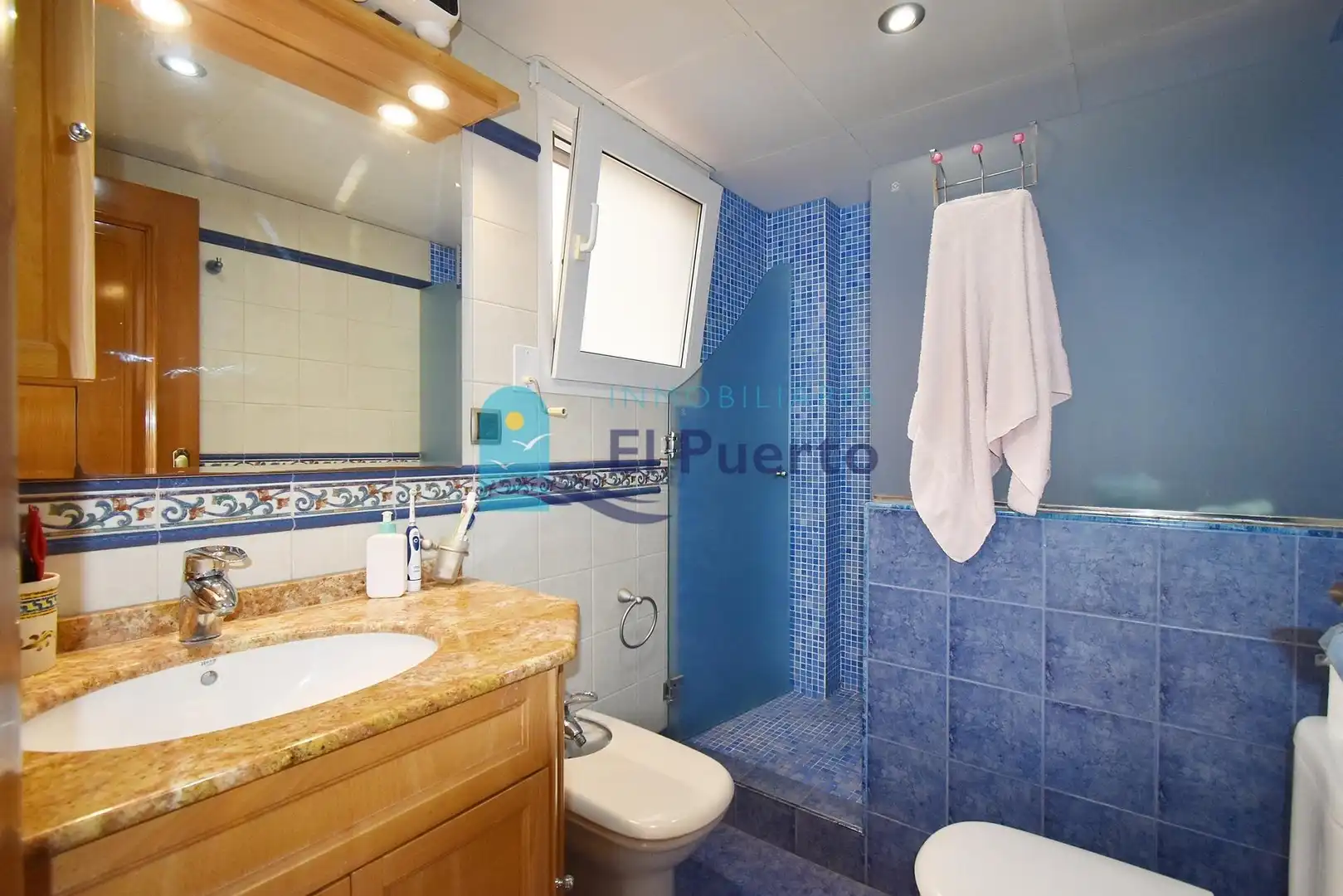 Baño de Casa o chalet en venta en Mazarrón con Aire acondicionado, Terraza y Trastero