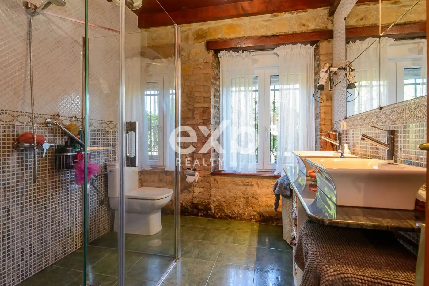 Bathroom of Houses for sale in Langreo  with Heating, Private garden and Swimming Pool