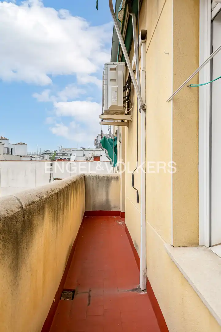 Balcony of Flat for sale in Madrid  with Heating, Terrace and Balcony