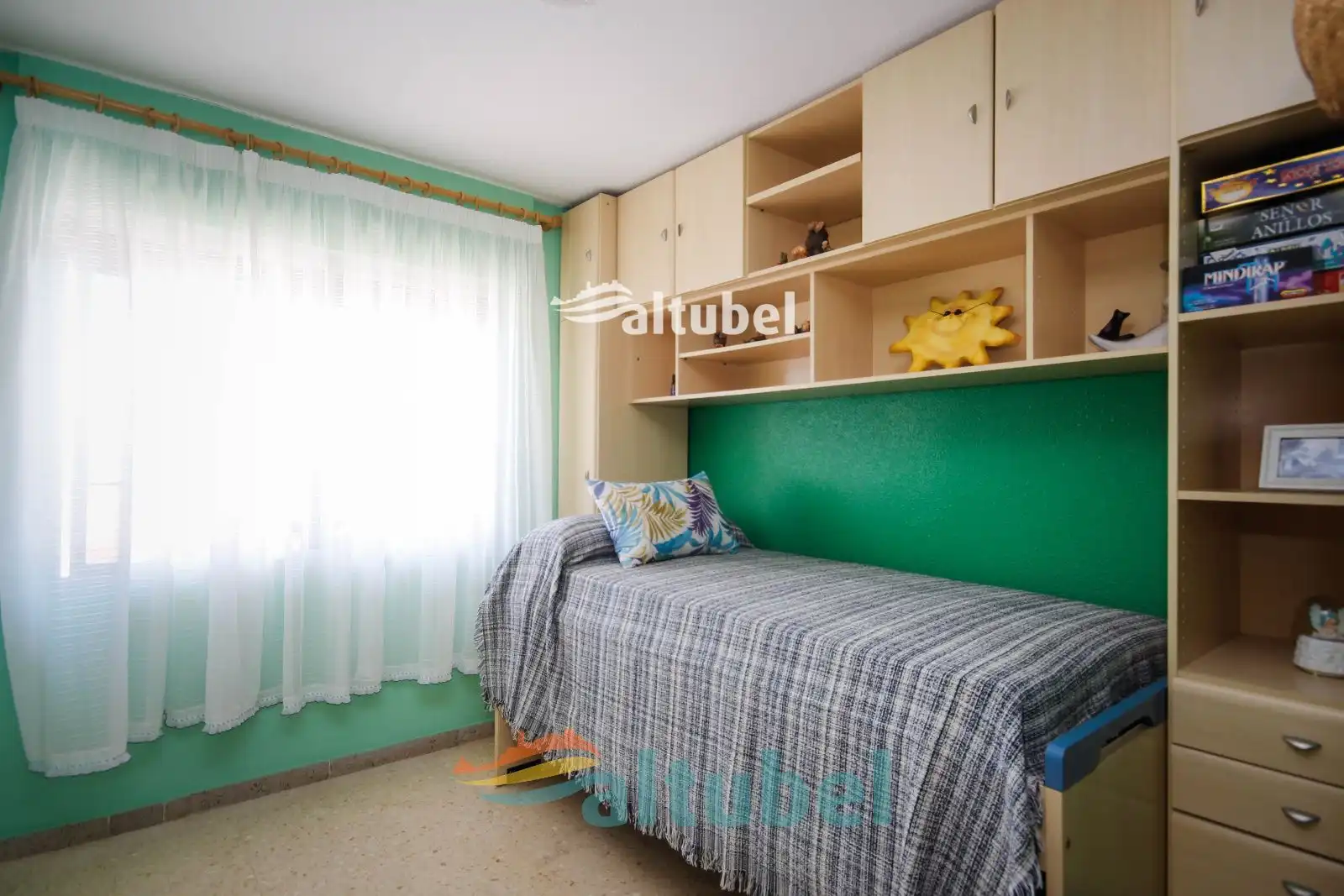 Schlafzimmer von Dachboden zum Verkauf in Peñíscola / Peníscola mit Terrasse, Schwimmbad und Möbliert