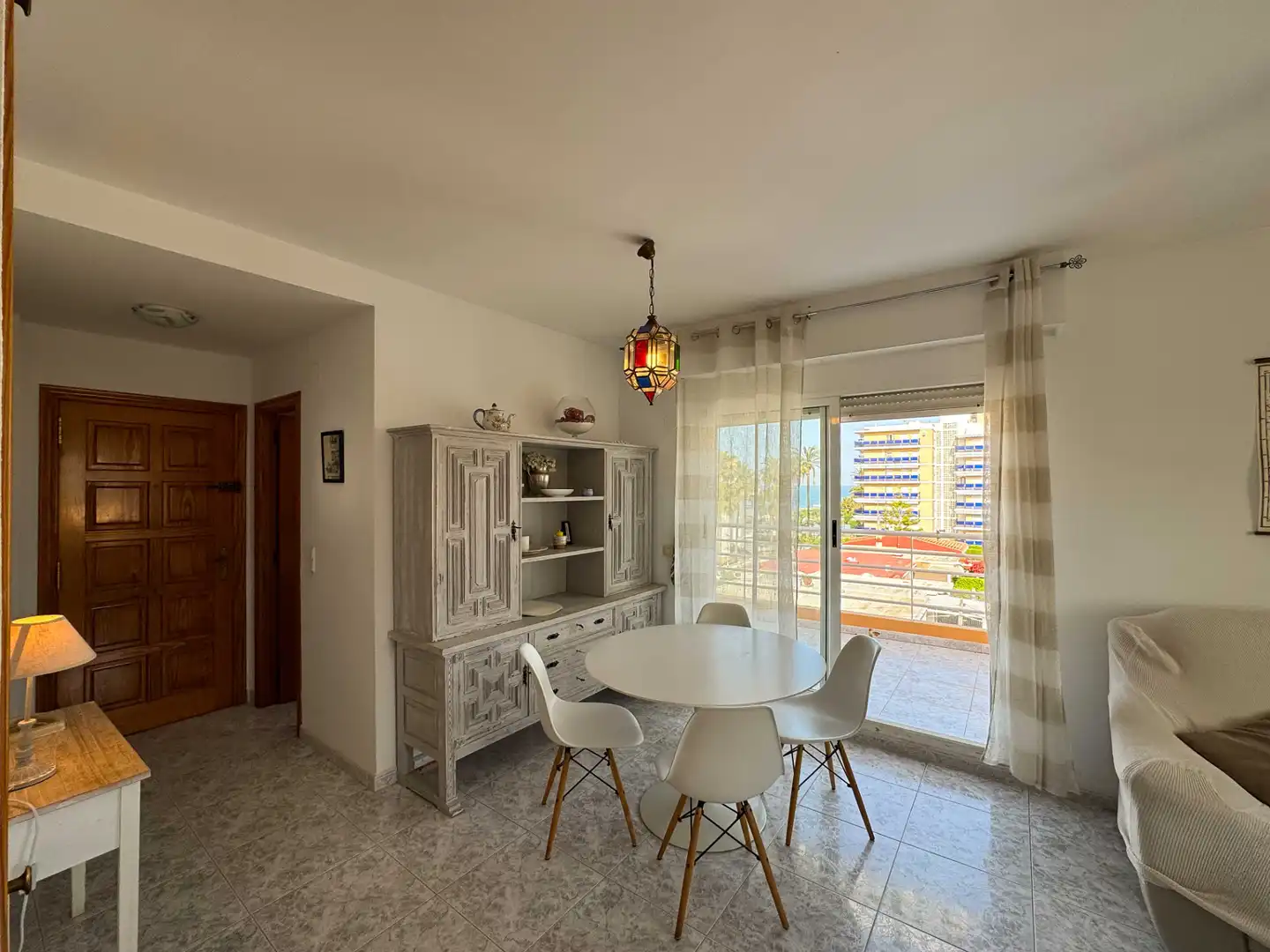 Dining room of Apartments for rent in Dénia  with Air Conditioner, Terrace and Furnished