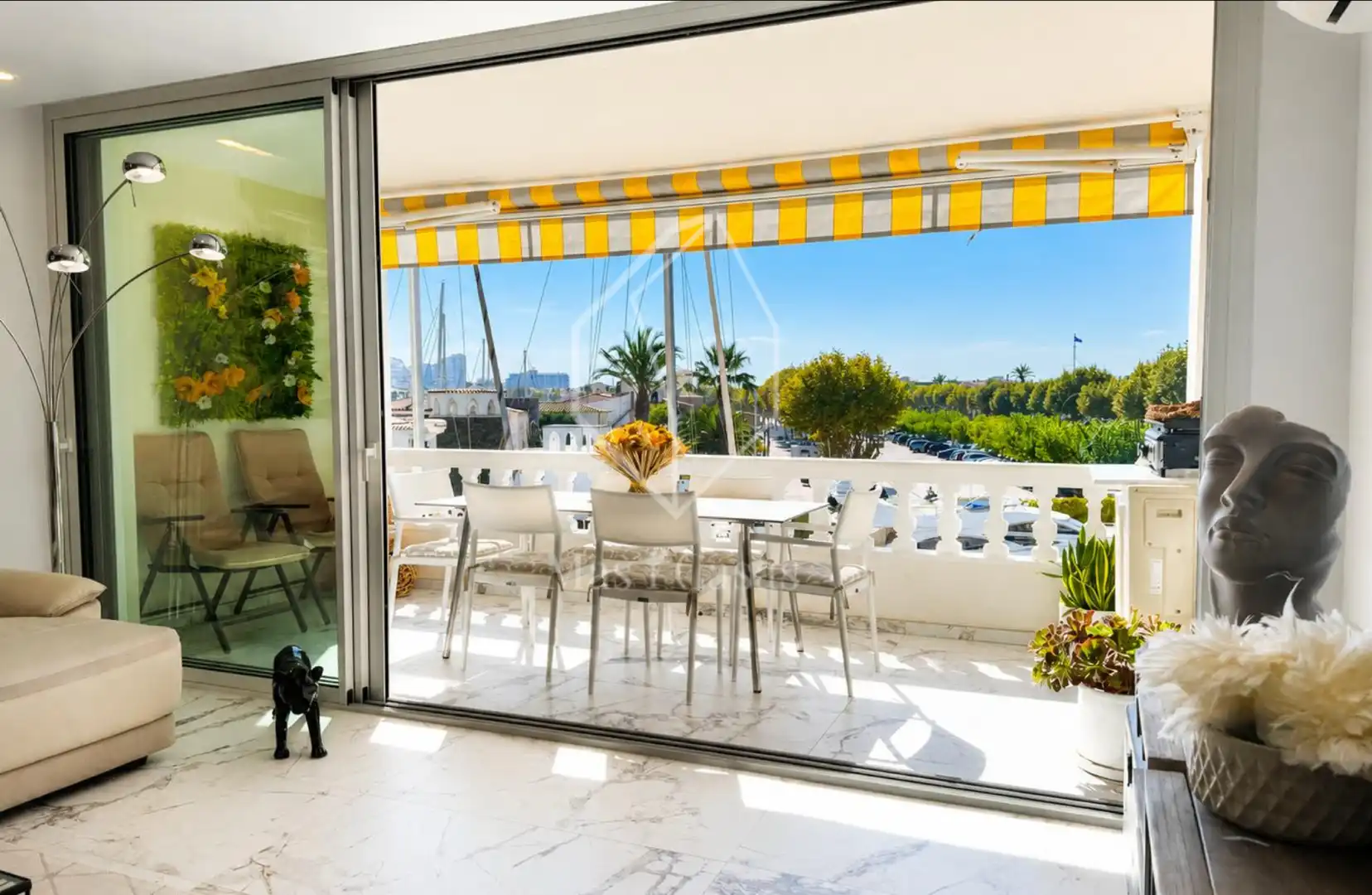 Terrassa de Dúplex en venda en Empuriabrava amb Aire condicionat, Calefacció i Terrassa