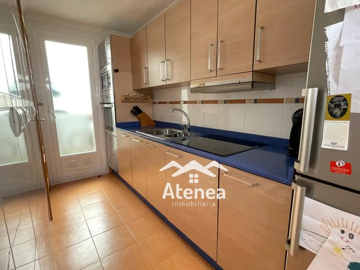 Cocina de Ático en venta en La Roda con Aire acondicionado, Calefacción y Terraza
