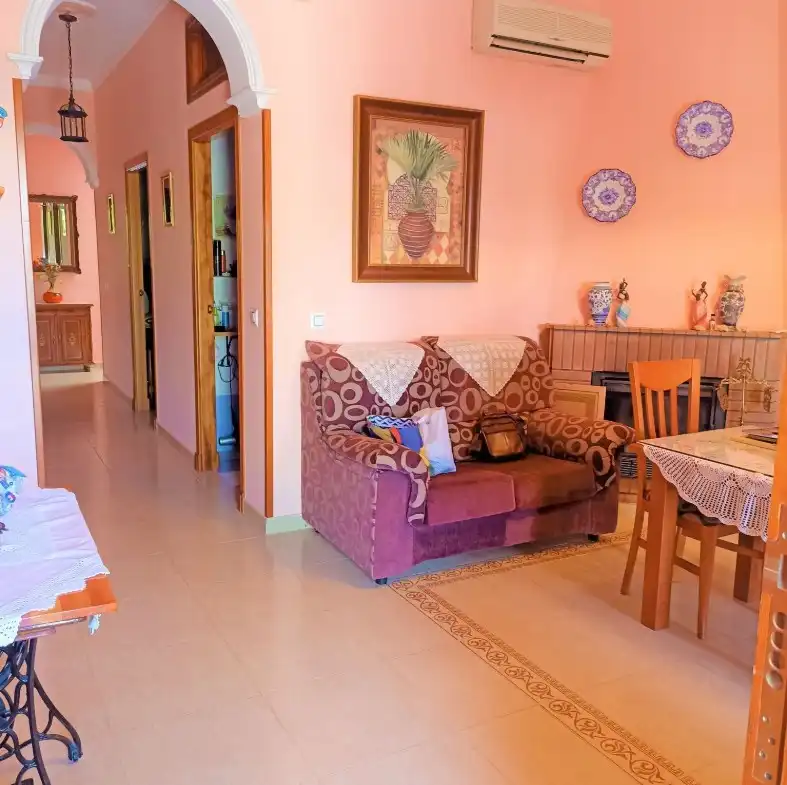 Sala de estar de Casa o chalet en venta en Montellano con Aire acondicionado y Terraza