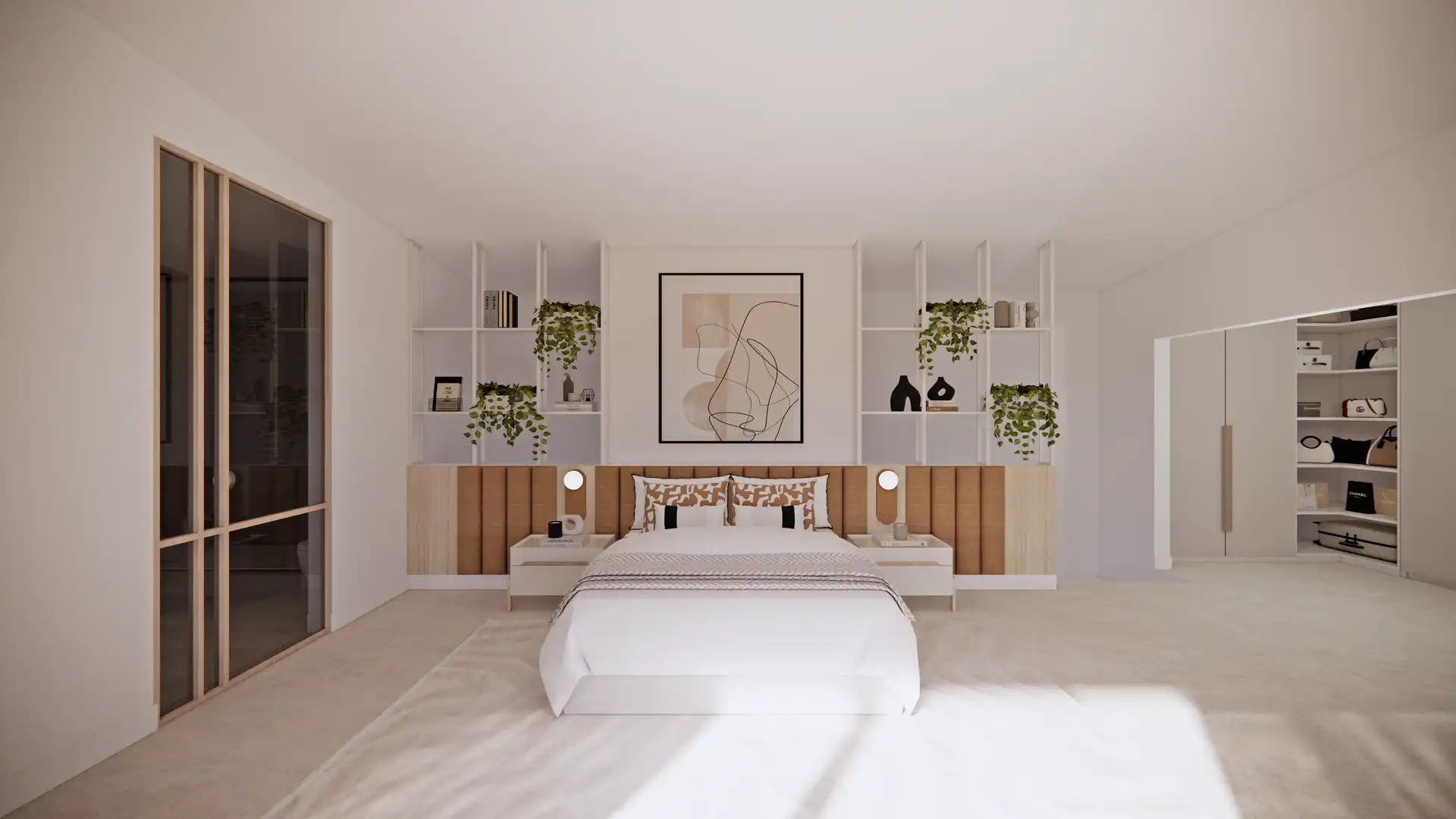 Dormitori de Casa o xalet en venda en Alhaurín de la Torre amb Aire condicionat, Calefacció i Jardí privat