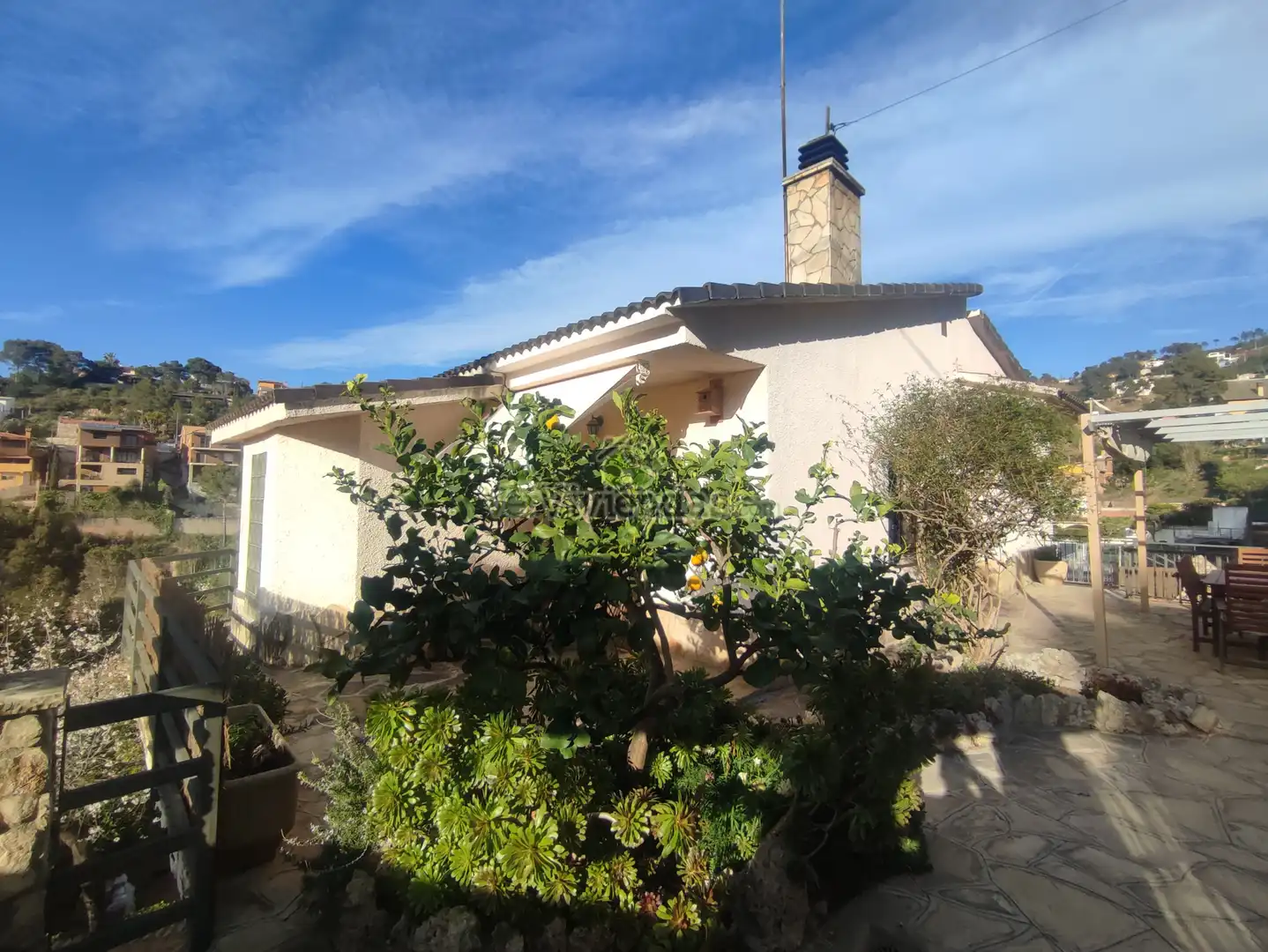 Vista exterior de Casa o chalet en venta en Vallirana con Aire acondicionado, Calefacción y Jardín privado