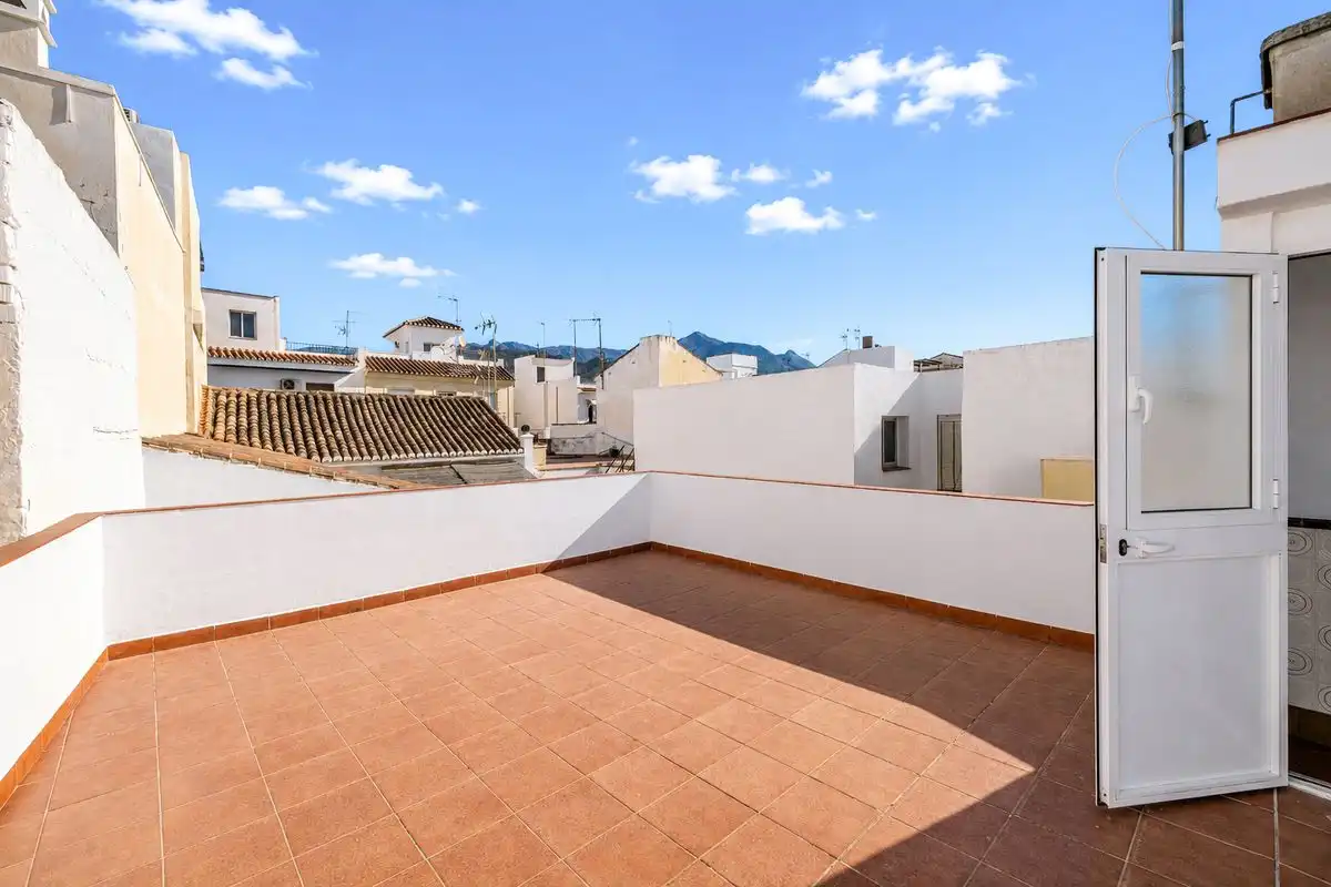 Terrassa de Casa adosada en venda en Nerja amb Calefacció, Terrassa i Balcó