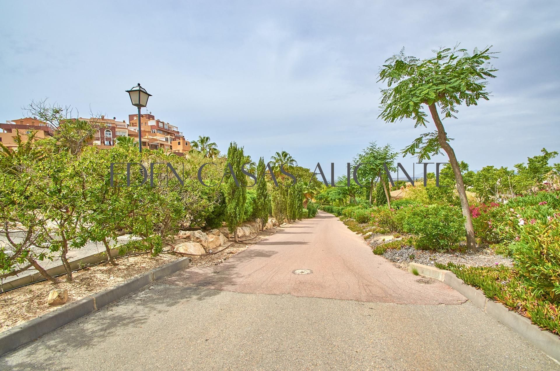 Vista exterior de Apartamento en venta en Mutxamel con Aire acondicionado, Calefacción y Jardín privado