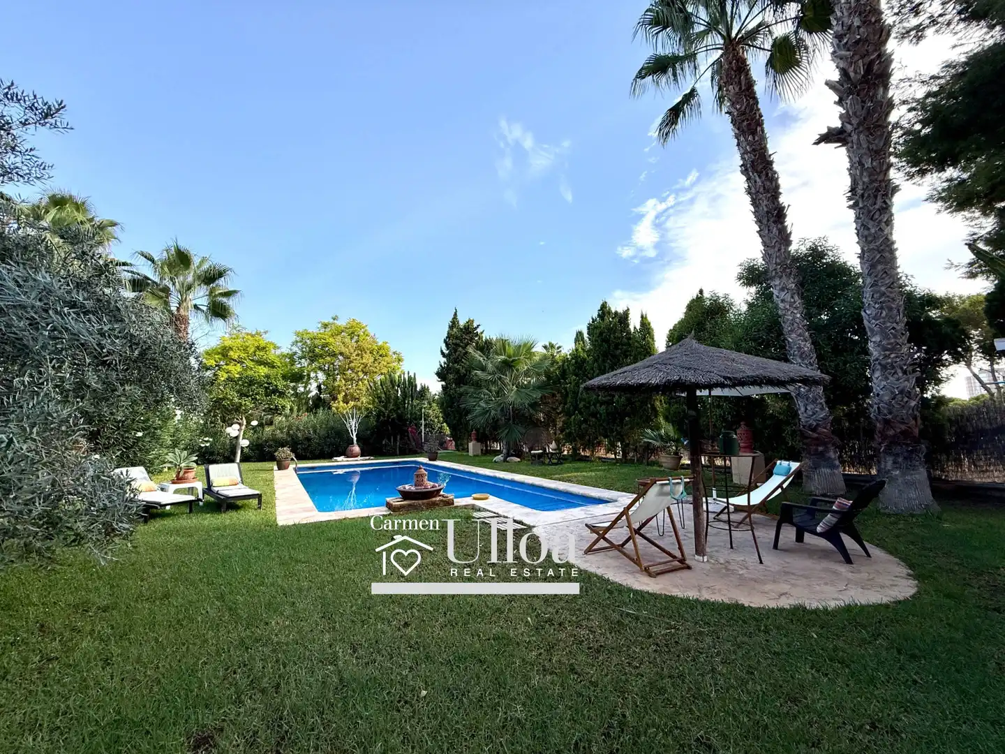 Jardí de Casa o xalet en venda en Alicante / Alacant amb Jardí privat, Terrassa i Traster