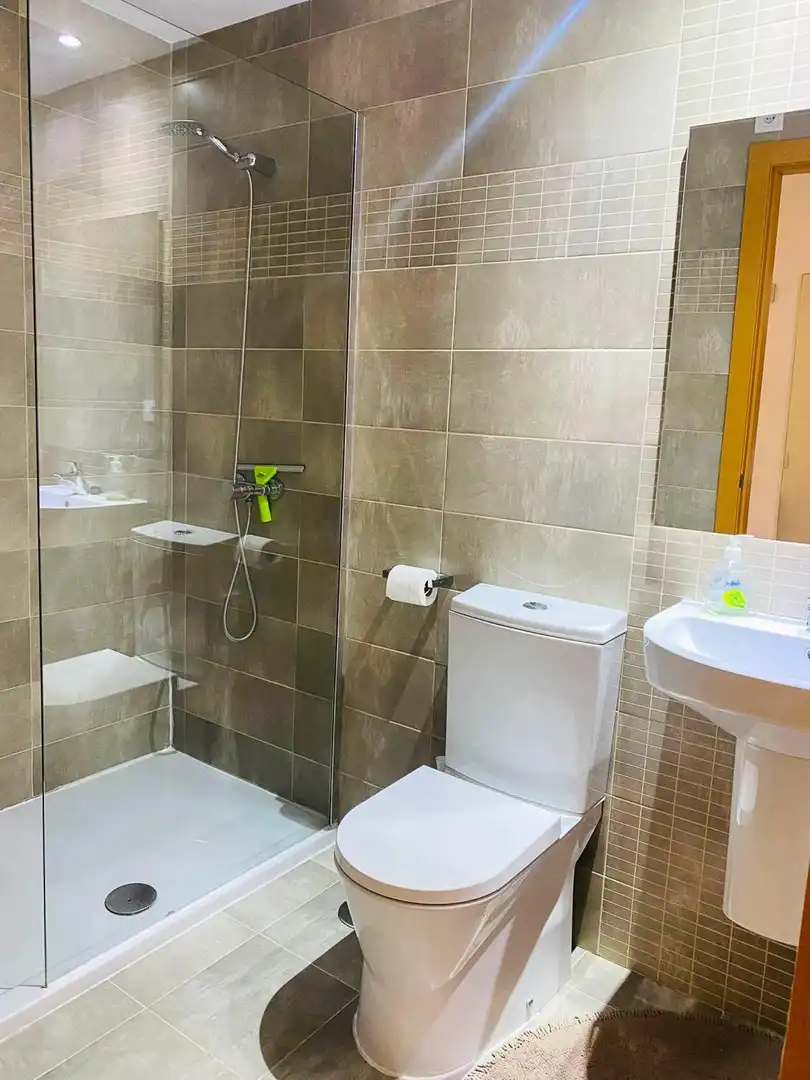 Badezimmer von Wohnung zum Verkauf in Manacor mit Klimaanlage, Terrasse und Abstellraum