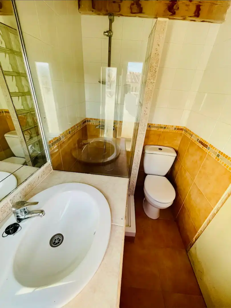 Baño de Casa o chalet en venta en Selva con Terraza, Amueblado y Horno