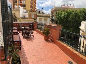 Terrassa de Dúplex de lloguer en  Sevilla Capital amb Aire condicionat, Calefacció i Terrassa