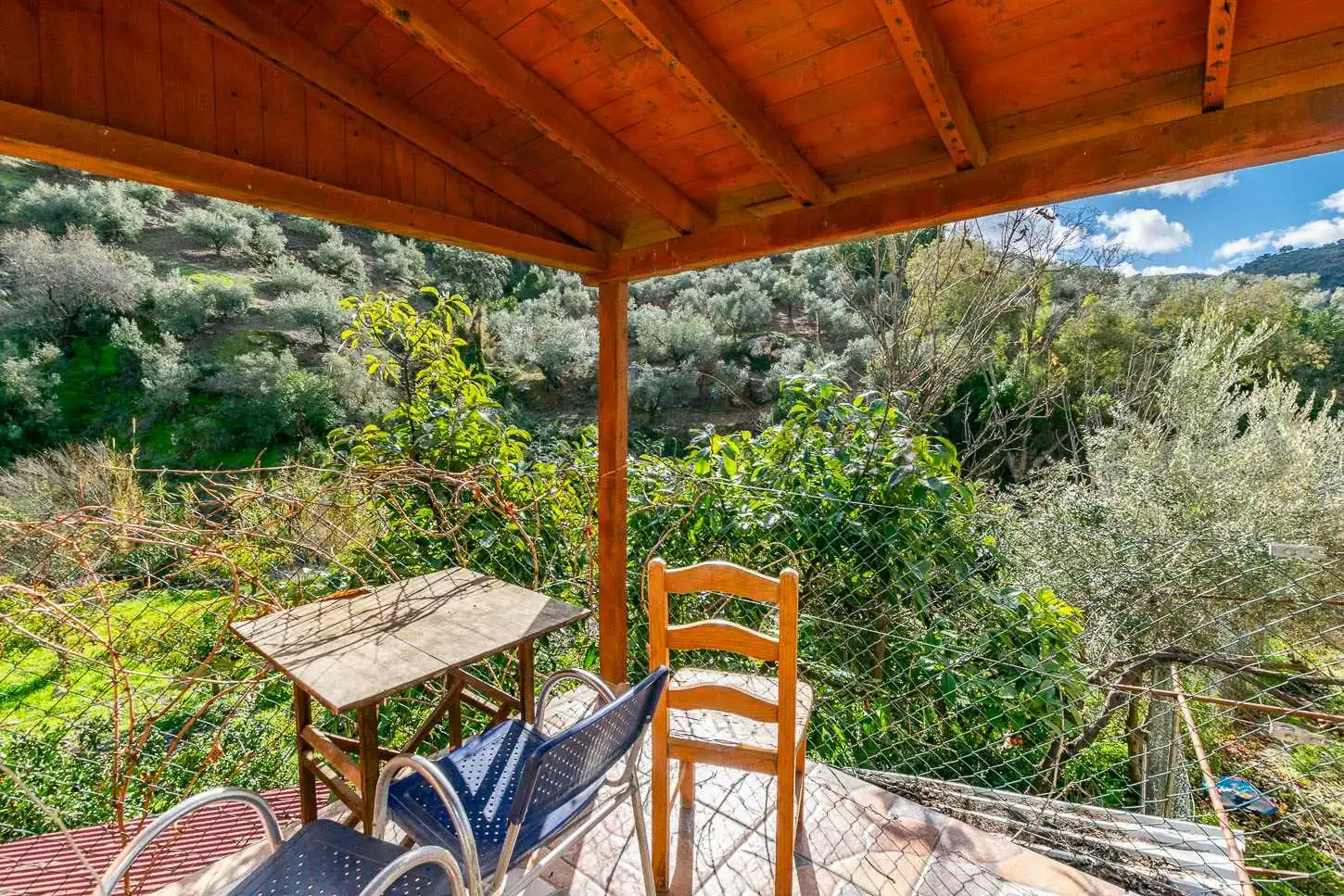 Garten von Haus oder Chalet zum Verkauf in Comares mit Terrasse und Schwimmbad