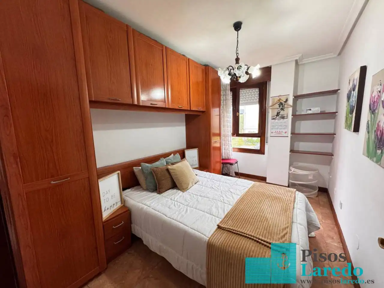 Bedroom of Flat for sale in Bárcena de Cicero  with Heating, Terrace and Furnished