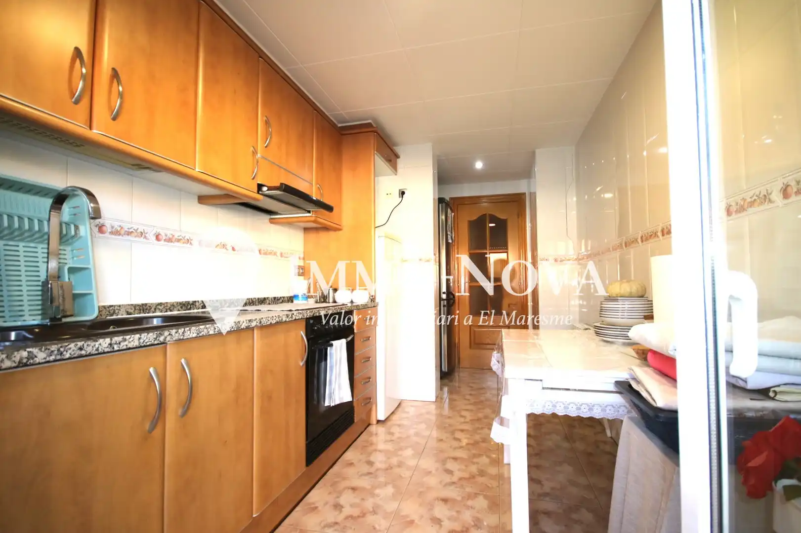 Cocina de Ático en venta en Mataró con Calefacción, Terraza y Amueblado